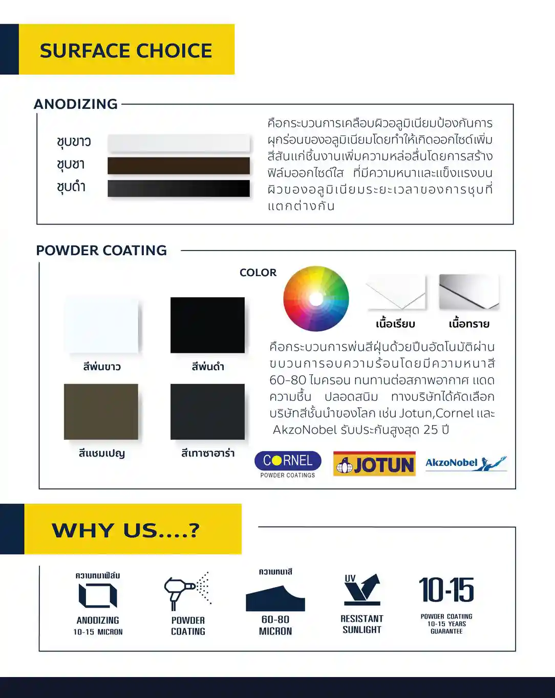 surface choice copy