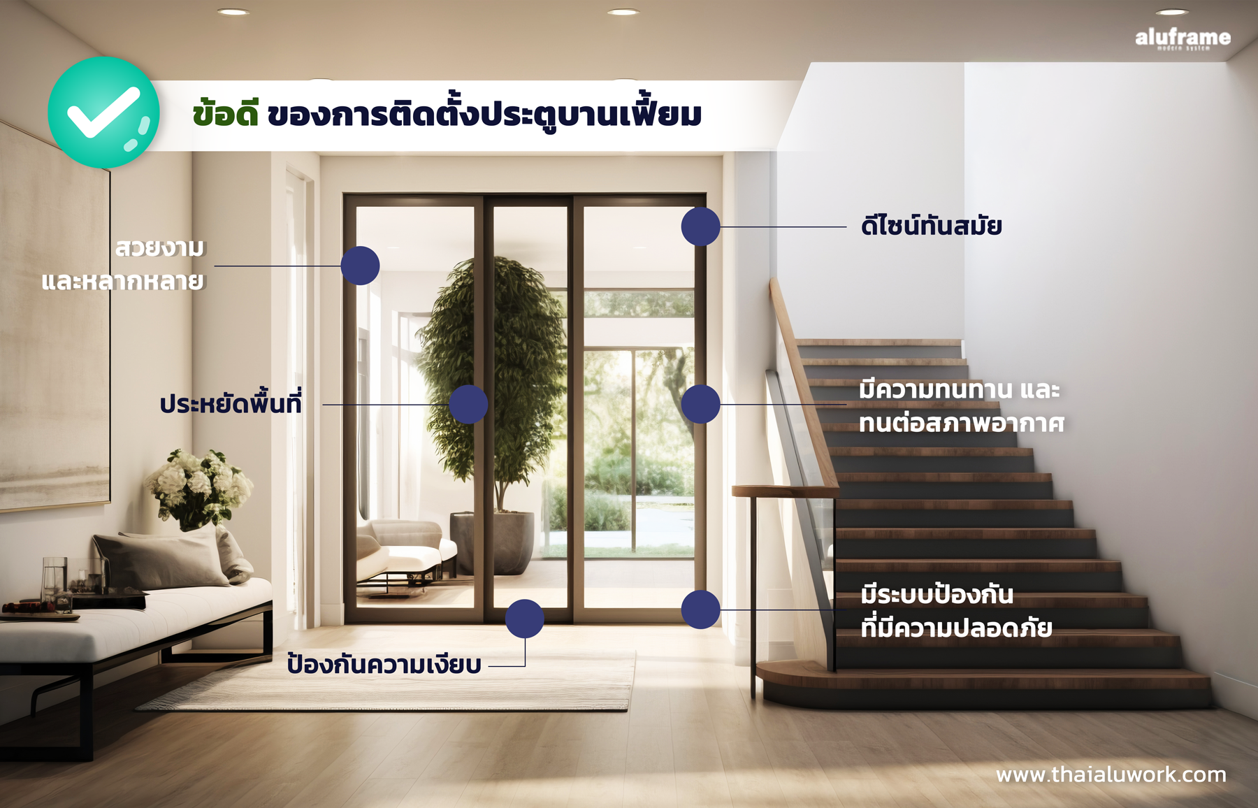 ข้อดีบานเฟี้ยม