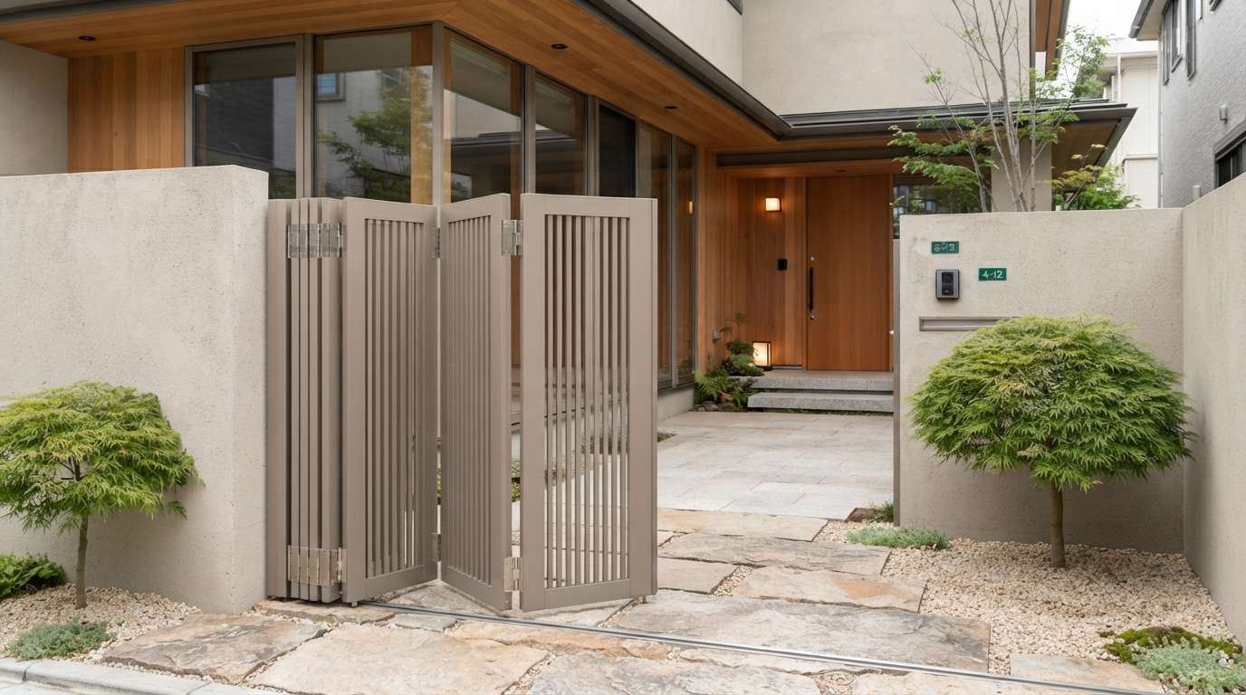 New-ประตูรั้วอลูมิเนียม-OPENING OPTIONS-160969-5-FOLDING GATE