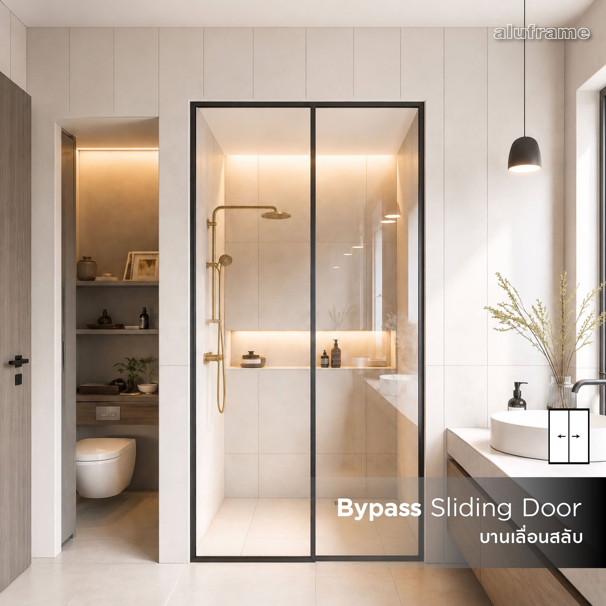 aluframe SEN Slim Interior System - 1