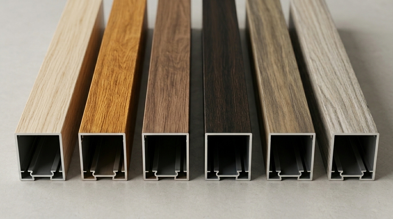 ระแนงอลูมิเนียม 161069 ภาพในส่วนของข้อมูลเทคนิค SURFACE FINISH ภาพที่ 1