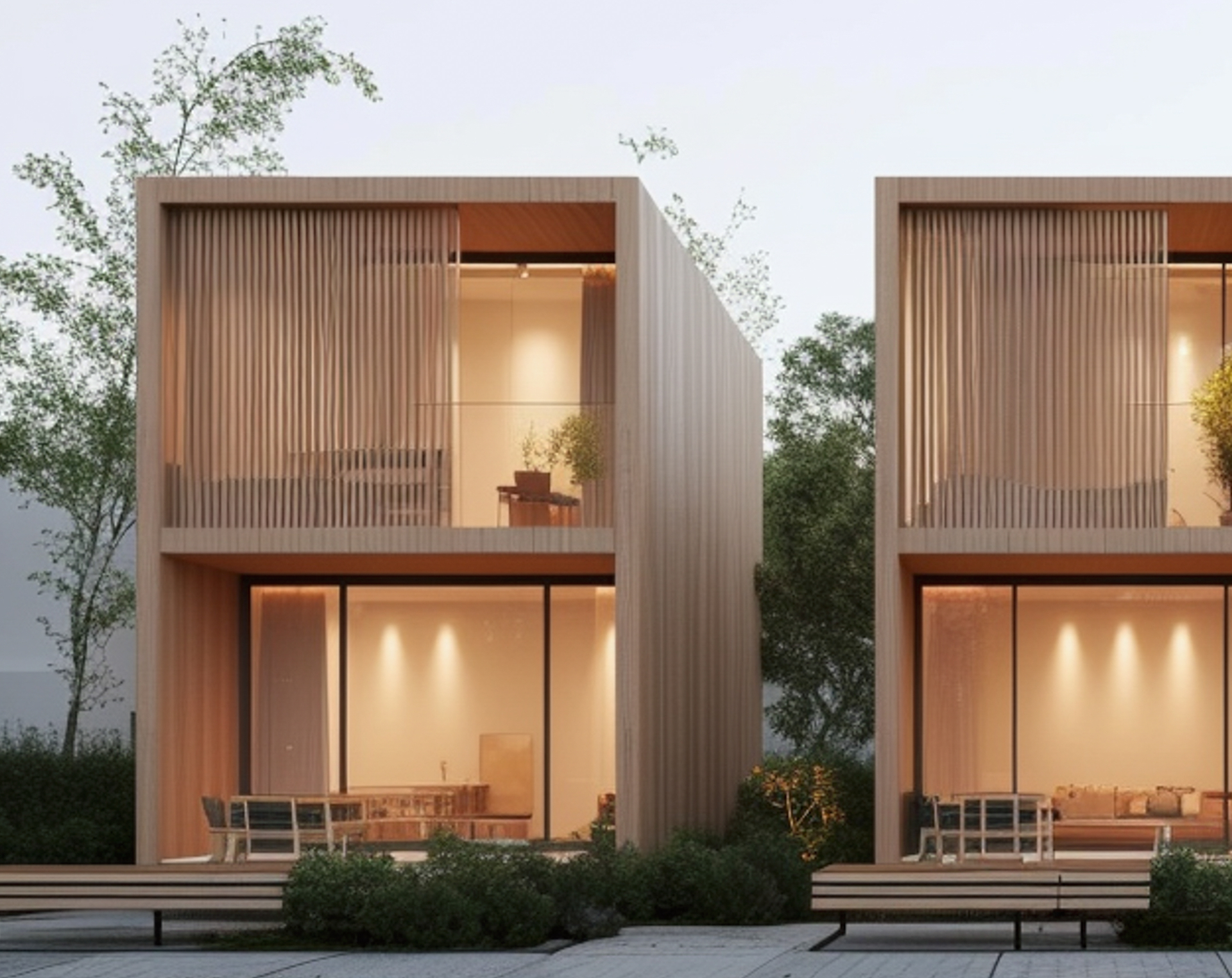 ระแนงอลูมิเนียม ภาพในส่วนการนำไปใช้ RESIDENTIAL บ้านพักอาศัย ภาพที่ 2